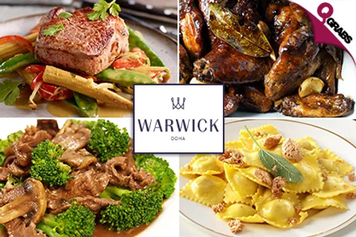 From QR32 Devour some Delicious Dinner - Choose from an International & Filipino Buffet OR an Italian Set Menu at Warwick Doha! (Up to QR180 Value)